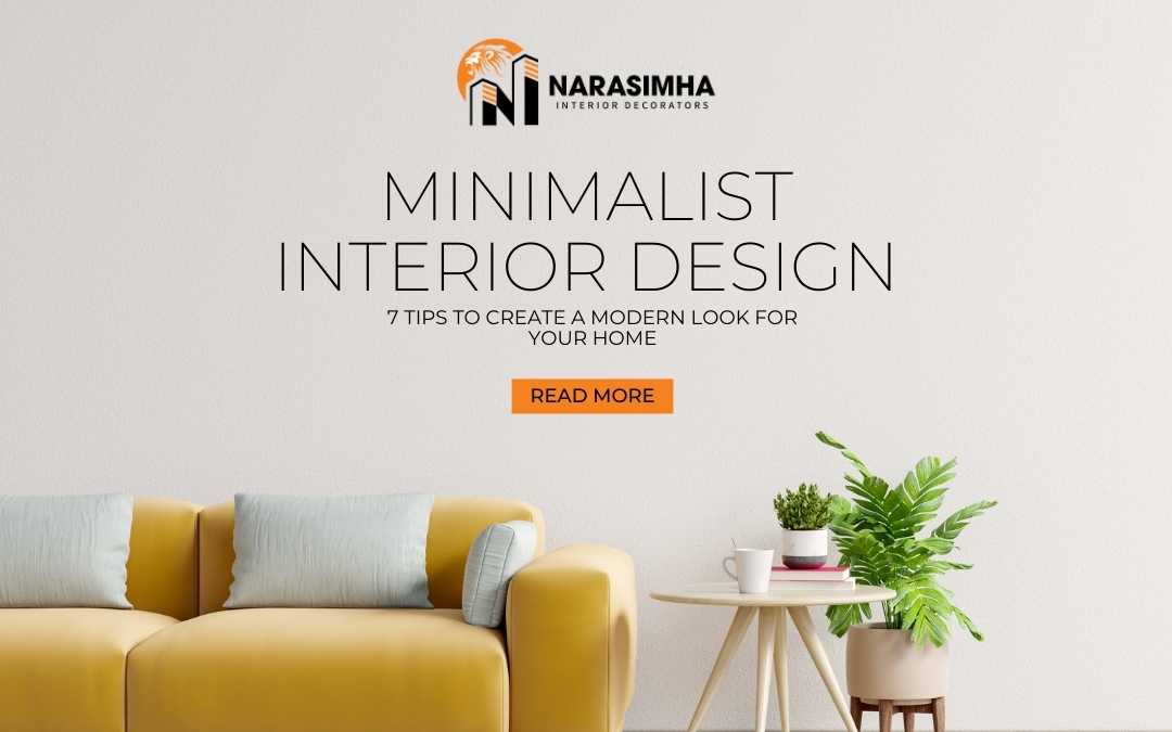 7 Tips to Create a Modern Look for Your Home – Adambakkam,Nanganallur,Pallavaram